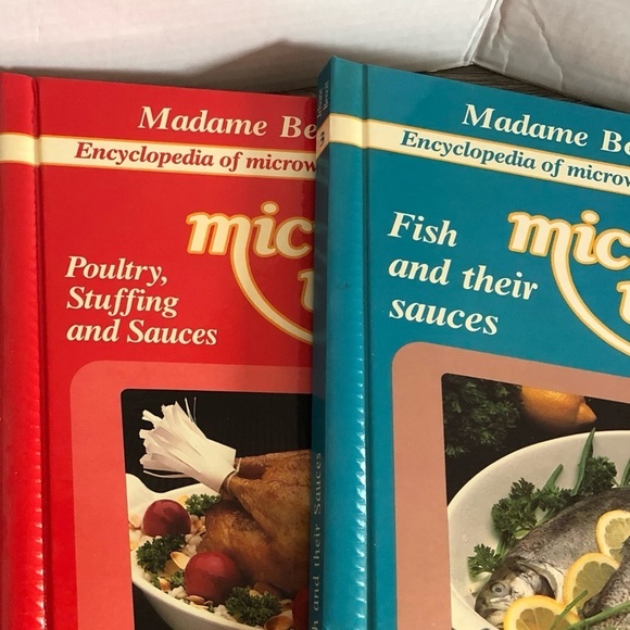 Vtg The Encyclopedia of Microwave Cooking Box Set - Picture 5 of 14